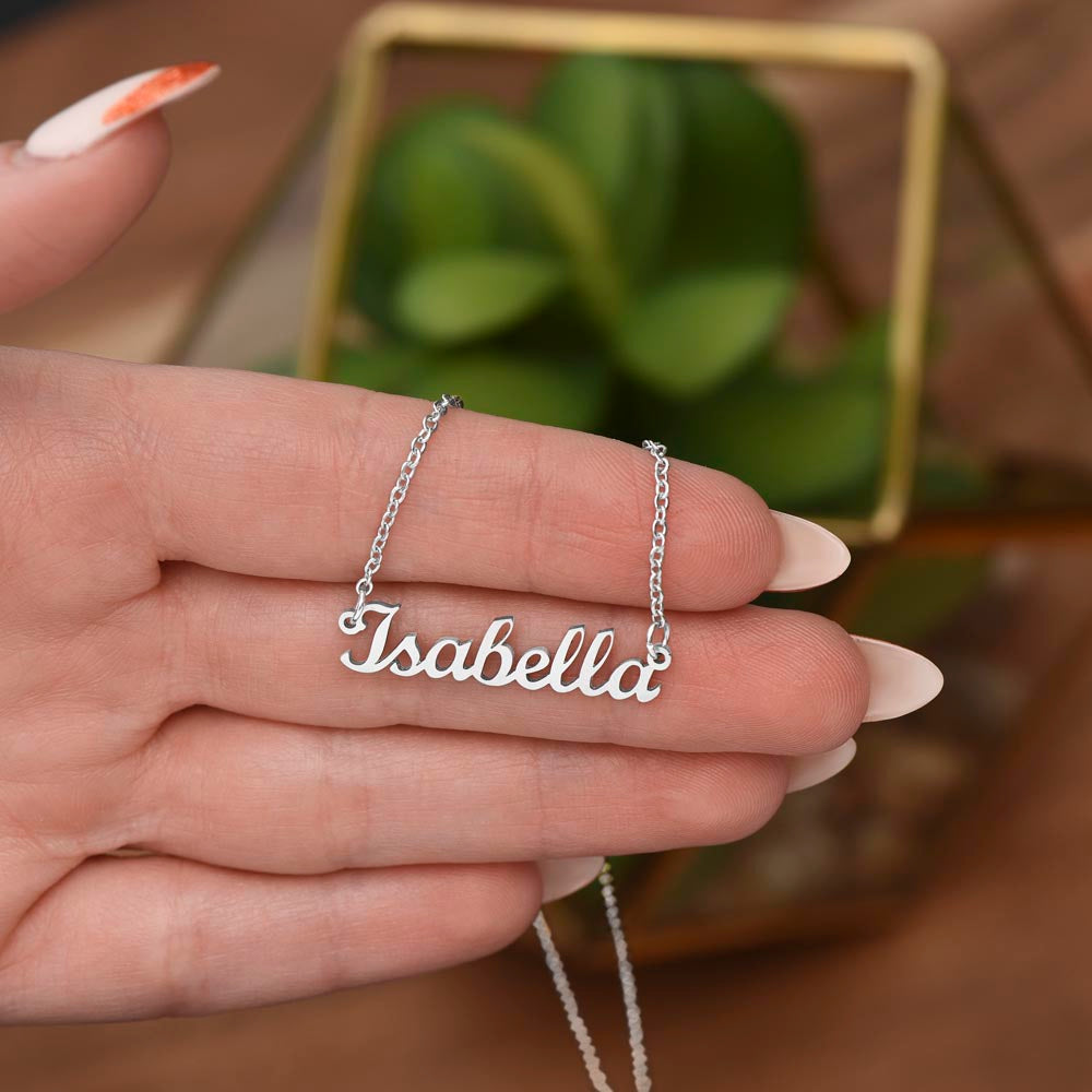 Wife - Last Everything - Name Necklace