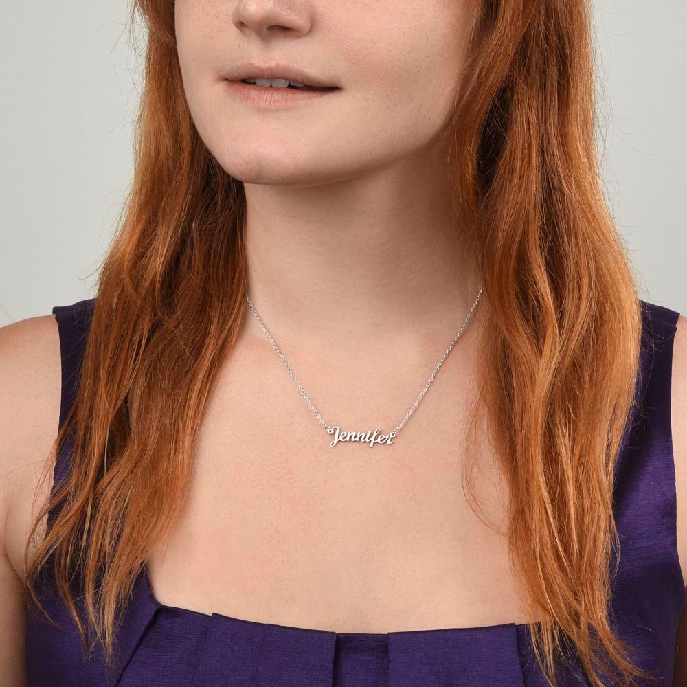 Wife - Last Everything - Name Necklace