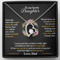 Daughter - Someday When The Pages Of My Life End - Forever Love Necklace