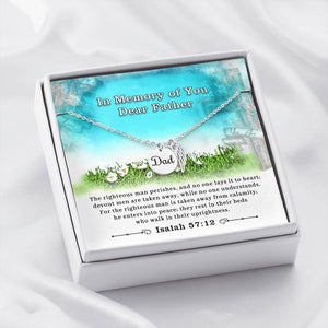 Dad - In Memory Of You