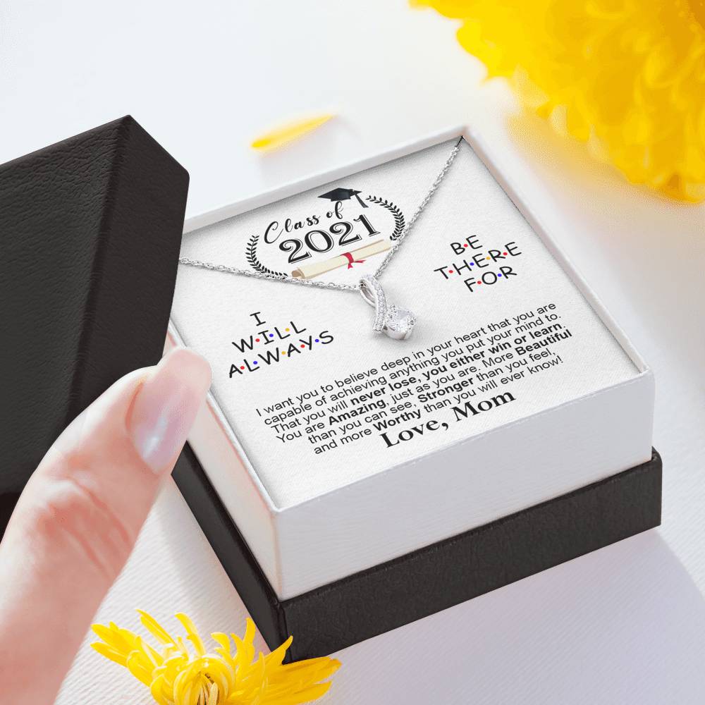 Daughter - You Are Amazing - Ribbon Necklace