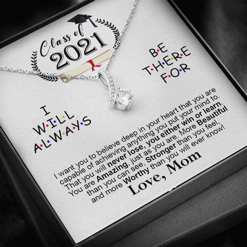 Daughter - You Are Amazing - Ribbon Necklace