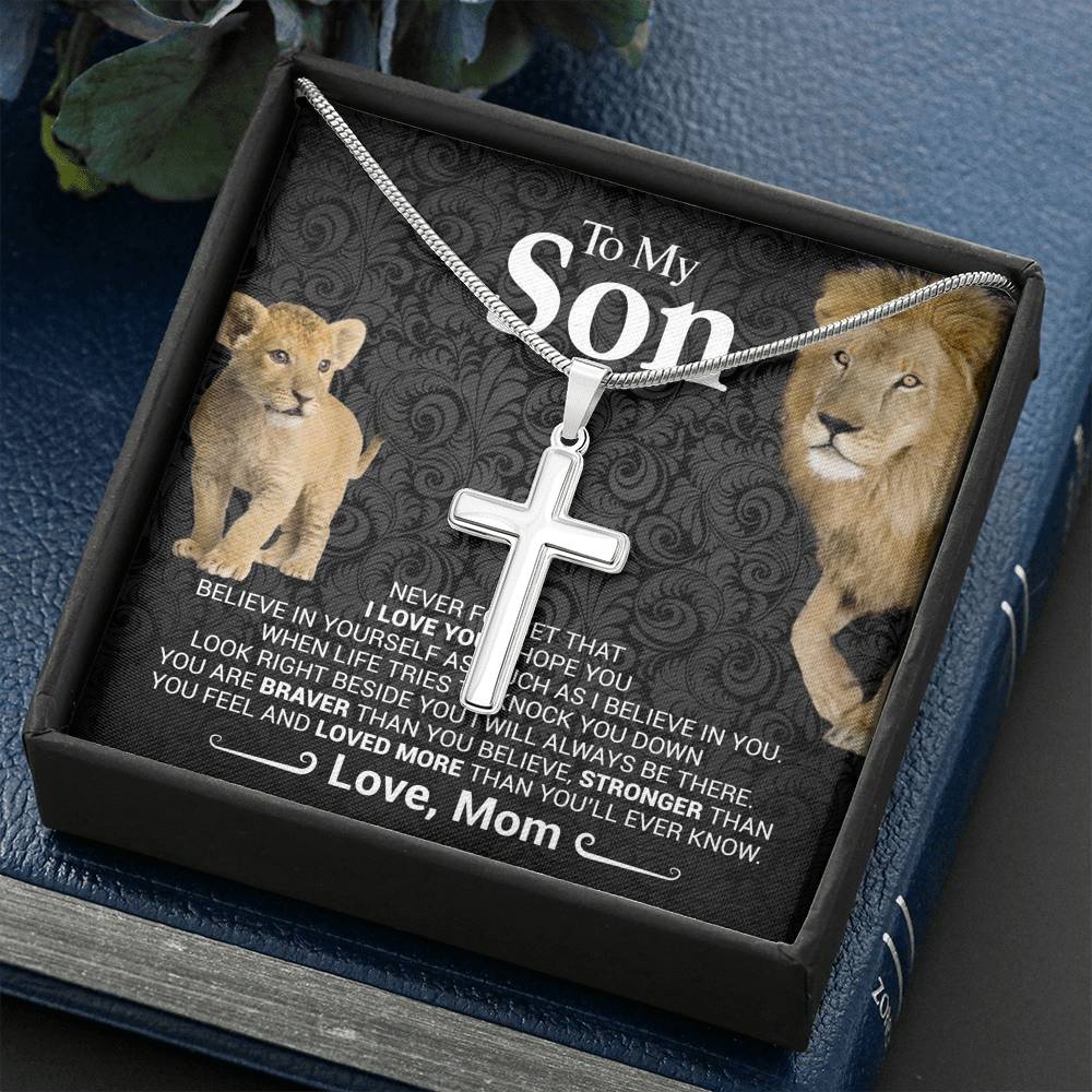 Son - Believe In Yourself - Cross Necklace