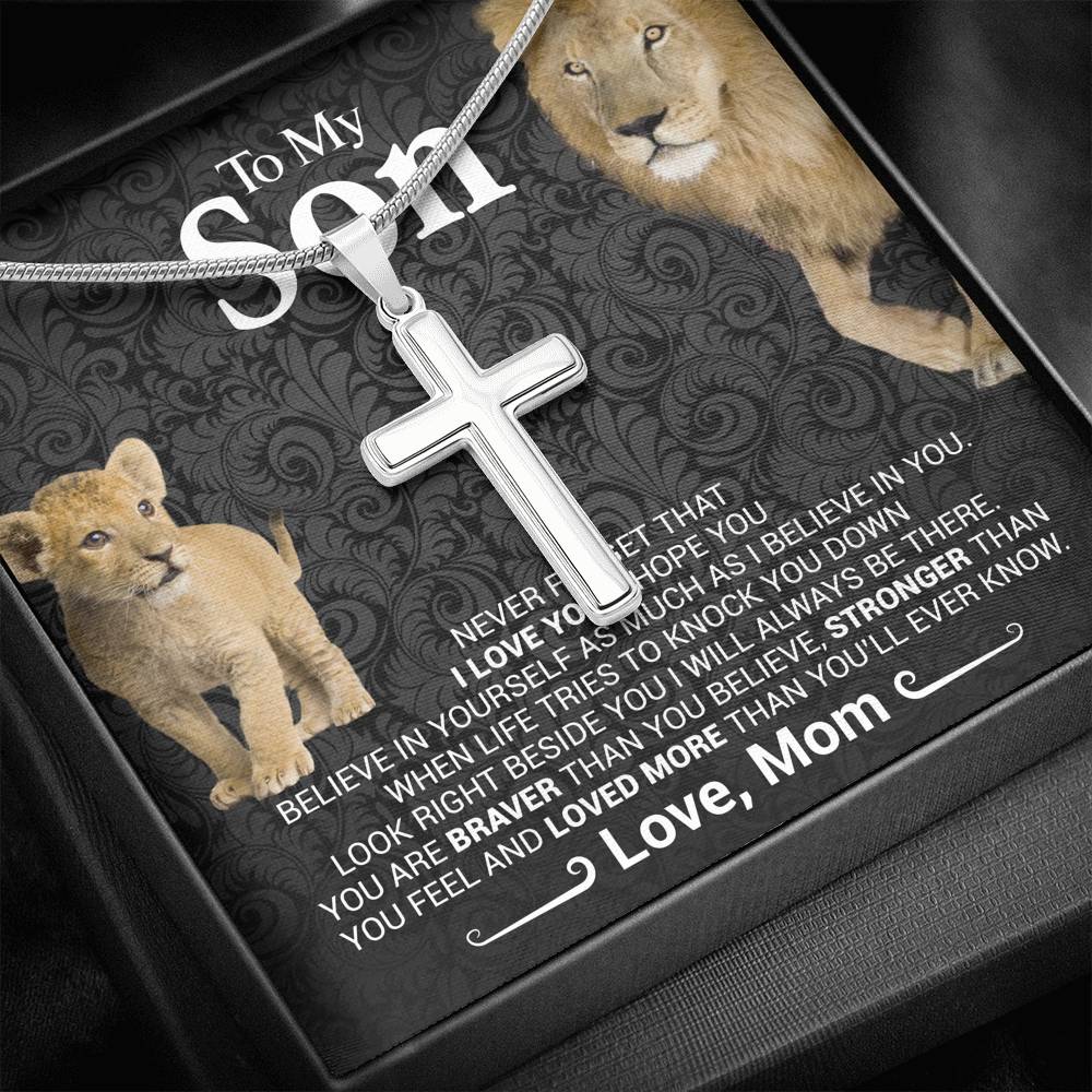 Son - Believe In Yourself - Cross Necklace