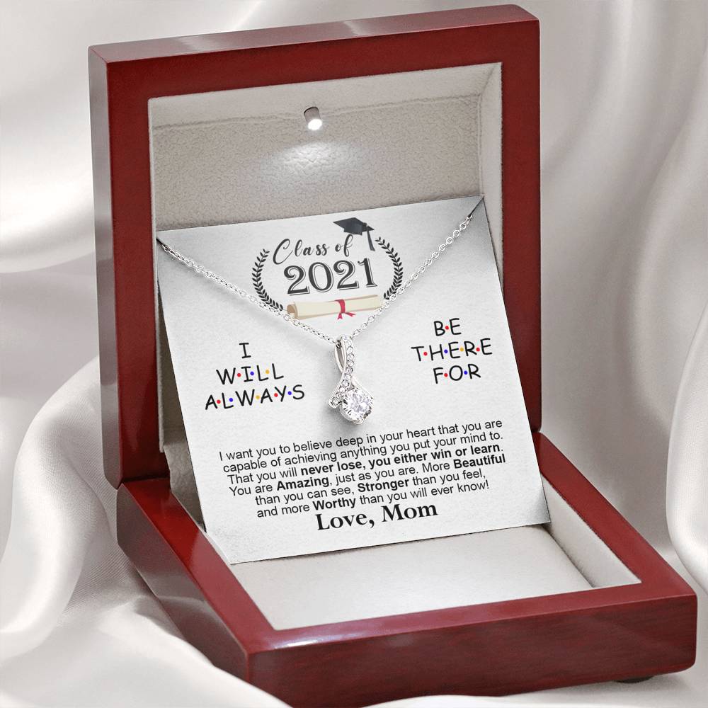Daughter - You Are Amazing - Ribbon Necklace