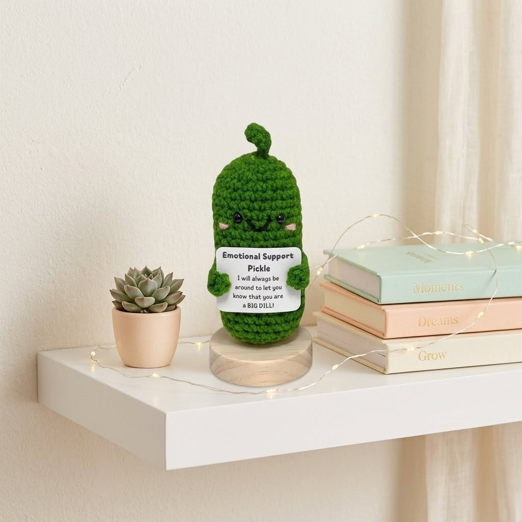 Handmade Emotional Support Pickle