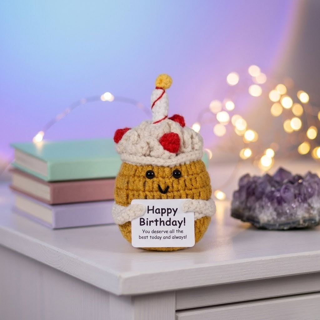 Handmade Happy Birthday Cupcake