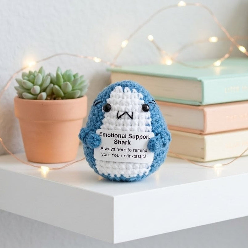Handmade Emotional Support Shark