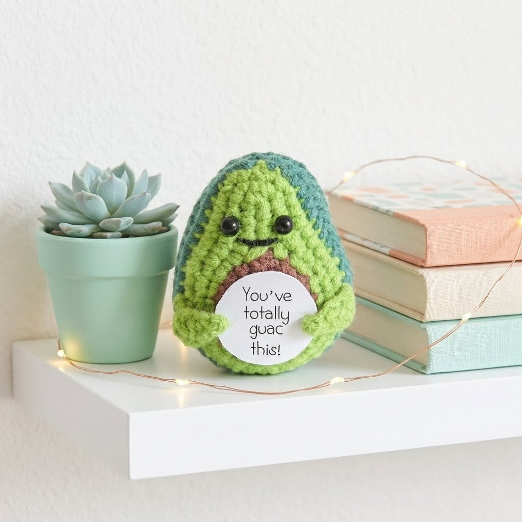 Handmade You've Totally Got This Avocado