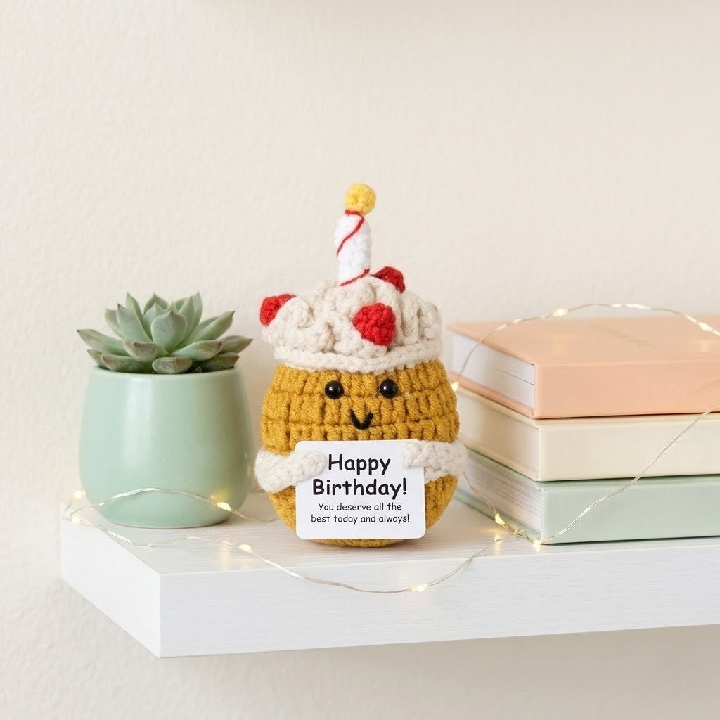 Handmade Happy Birthday Cupcake